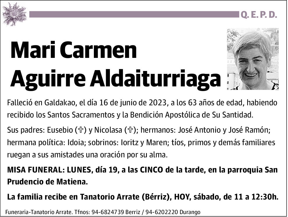 Mari Carmen Aguirre Aldaiturriaga