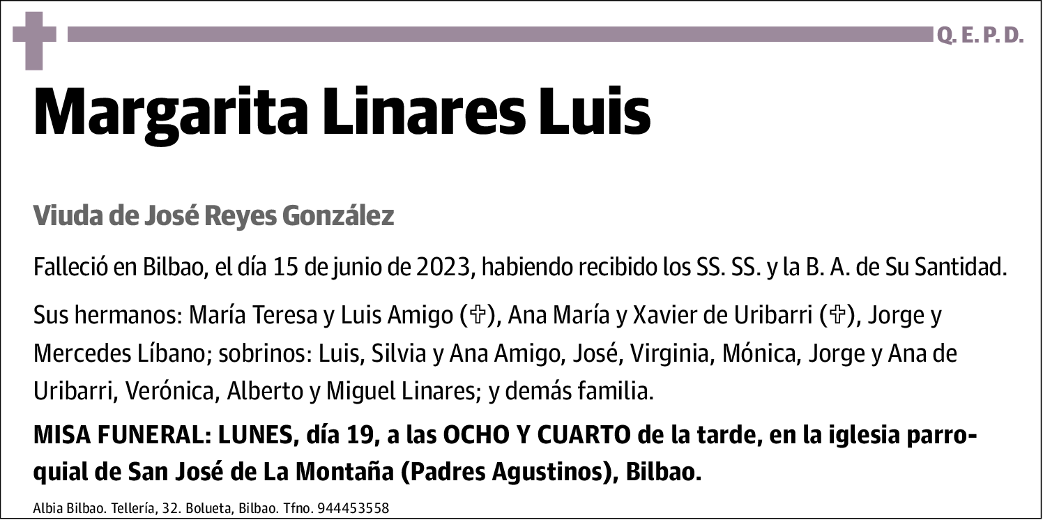 Margarita Linares Luis