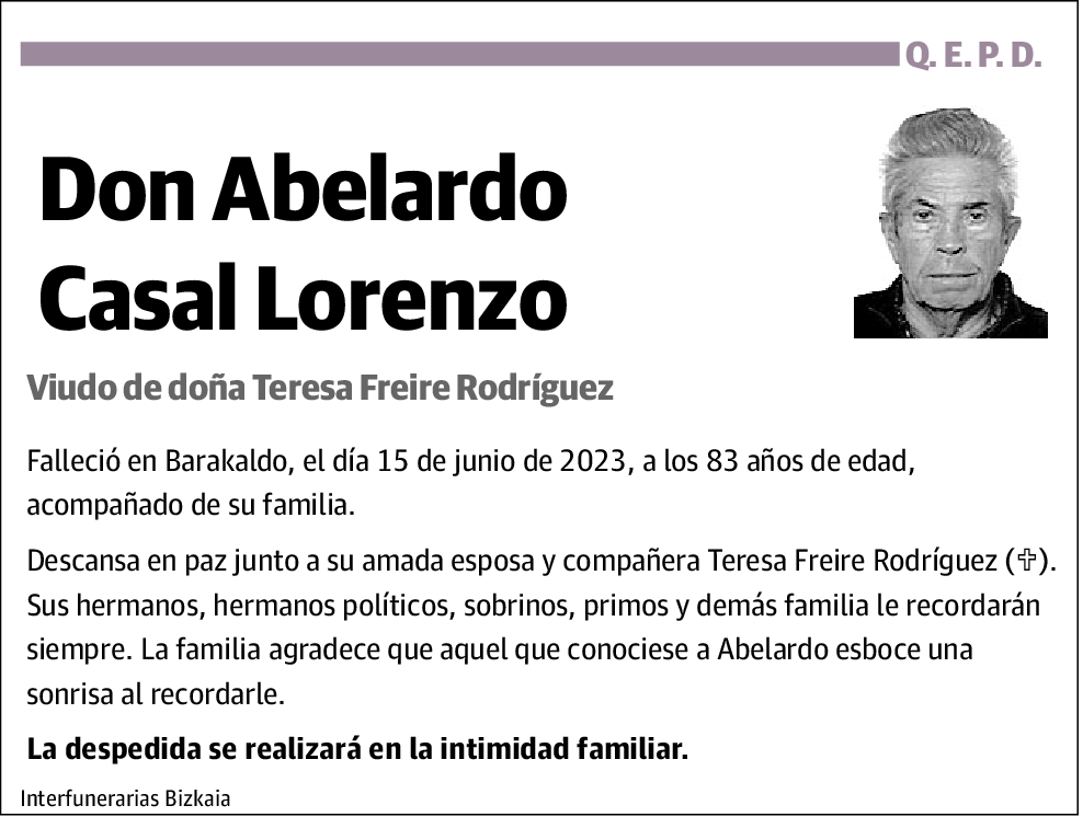 Abelardo Casal Lorenzo