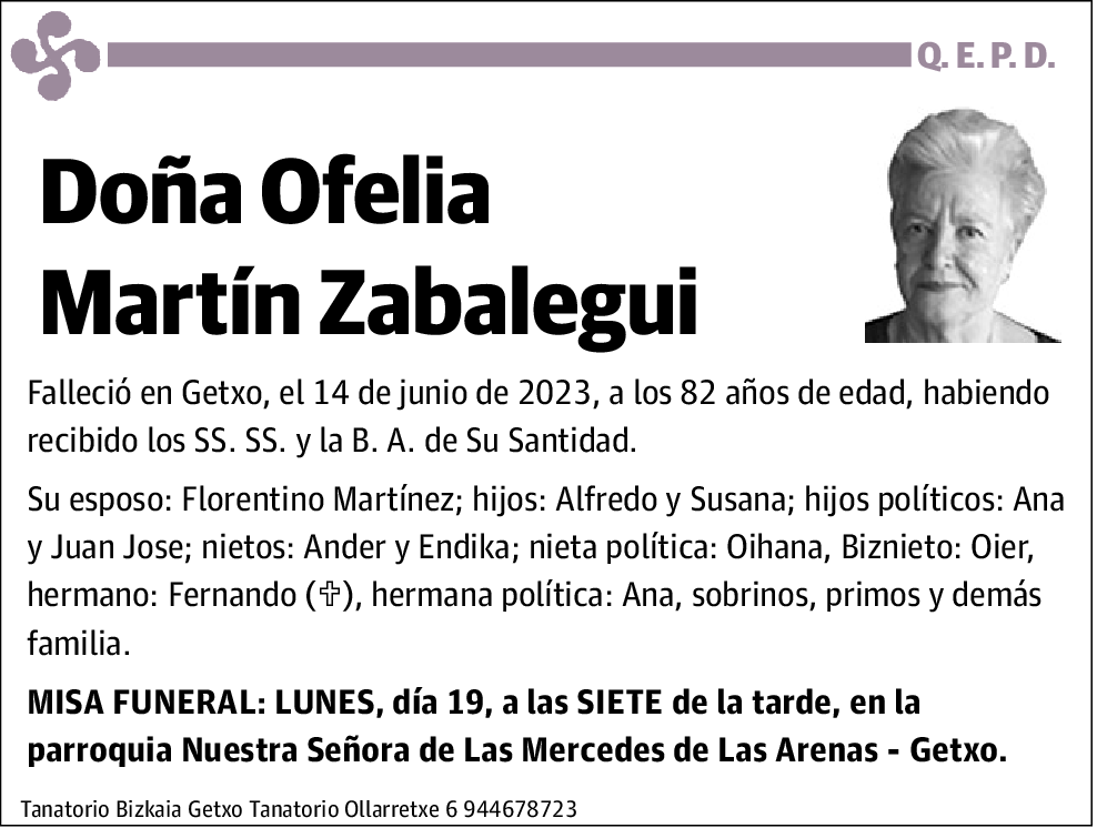 Ofelia Martín Zabalegui