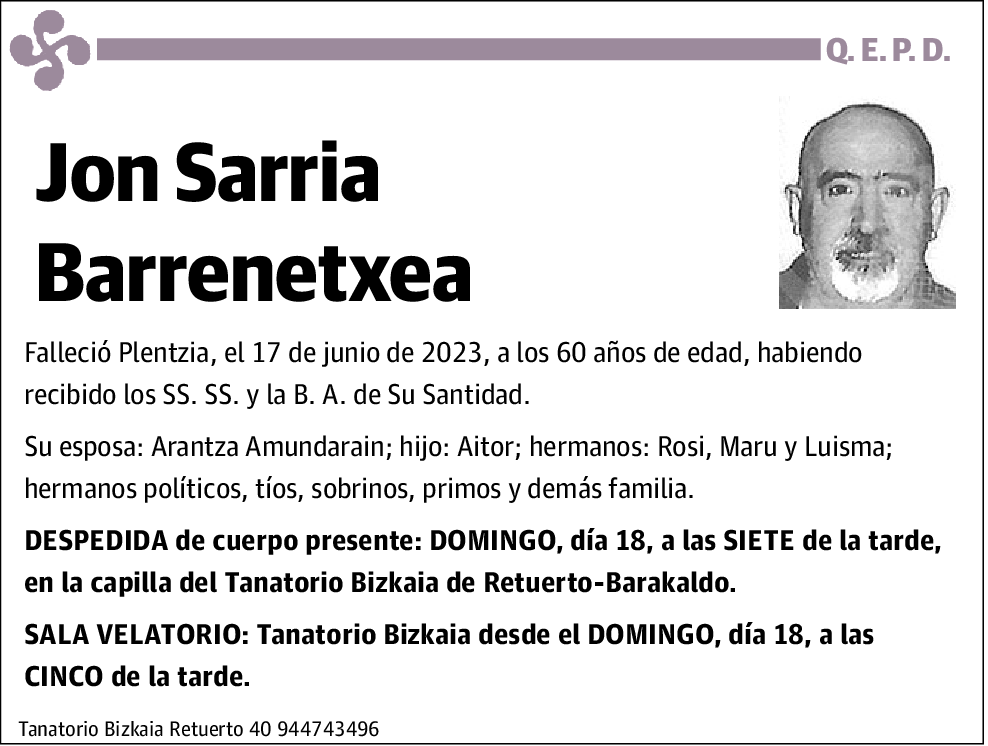 Jon Sarria Barrenechea