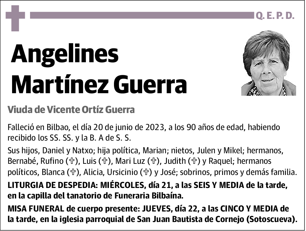 Angelines Martínez Guerra