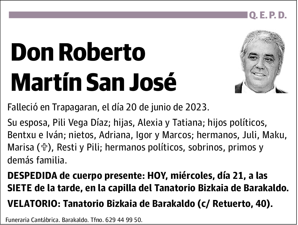 Roberto Martín San José