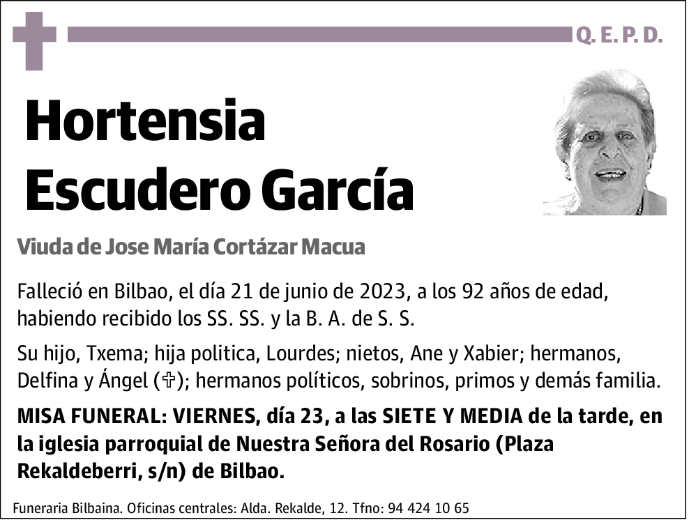 Hortensia Escudero García