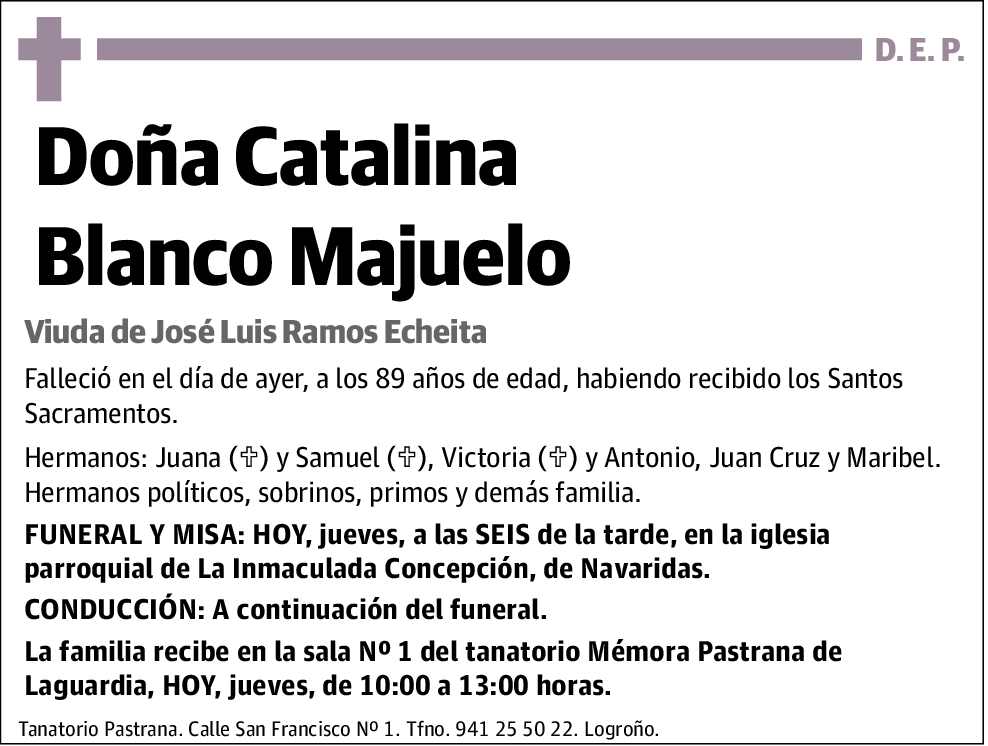 Catalina Blanco Majuelo