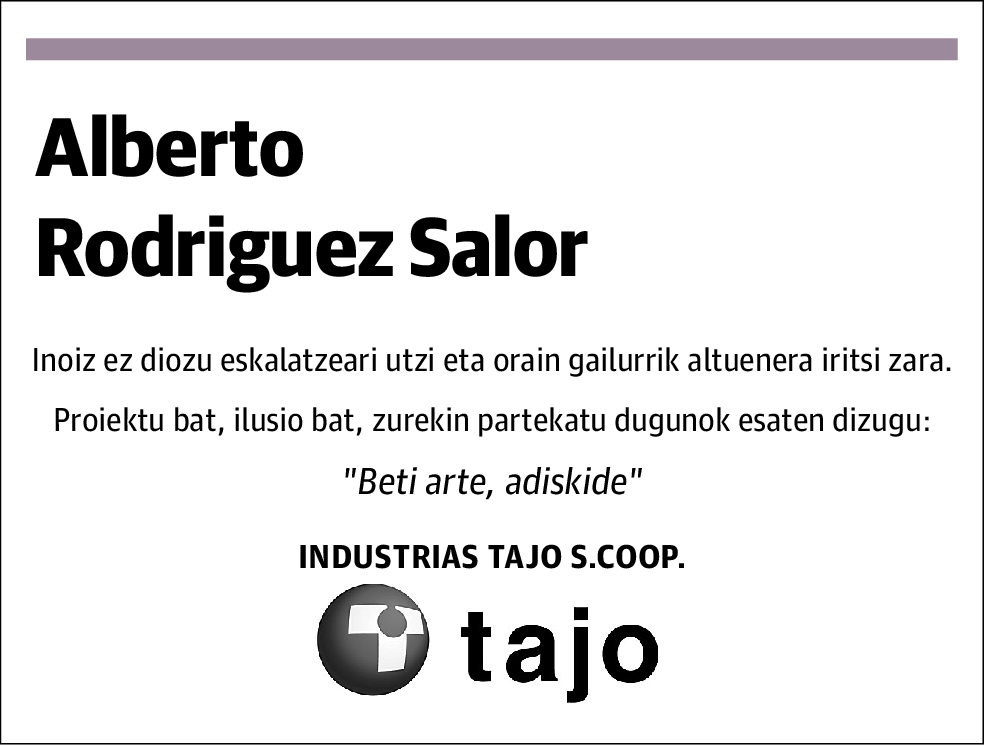 Alberto Rodriguez Salor