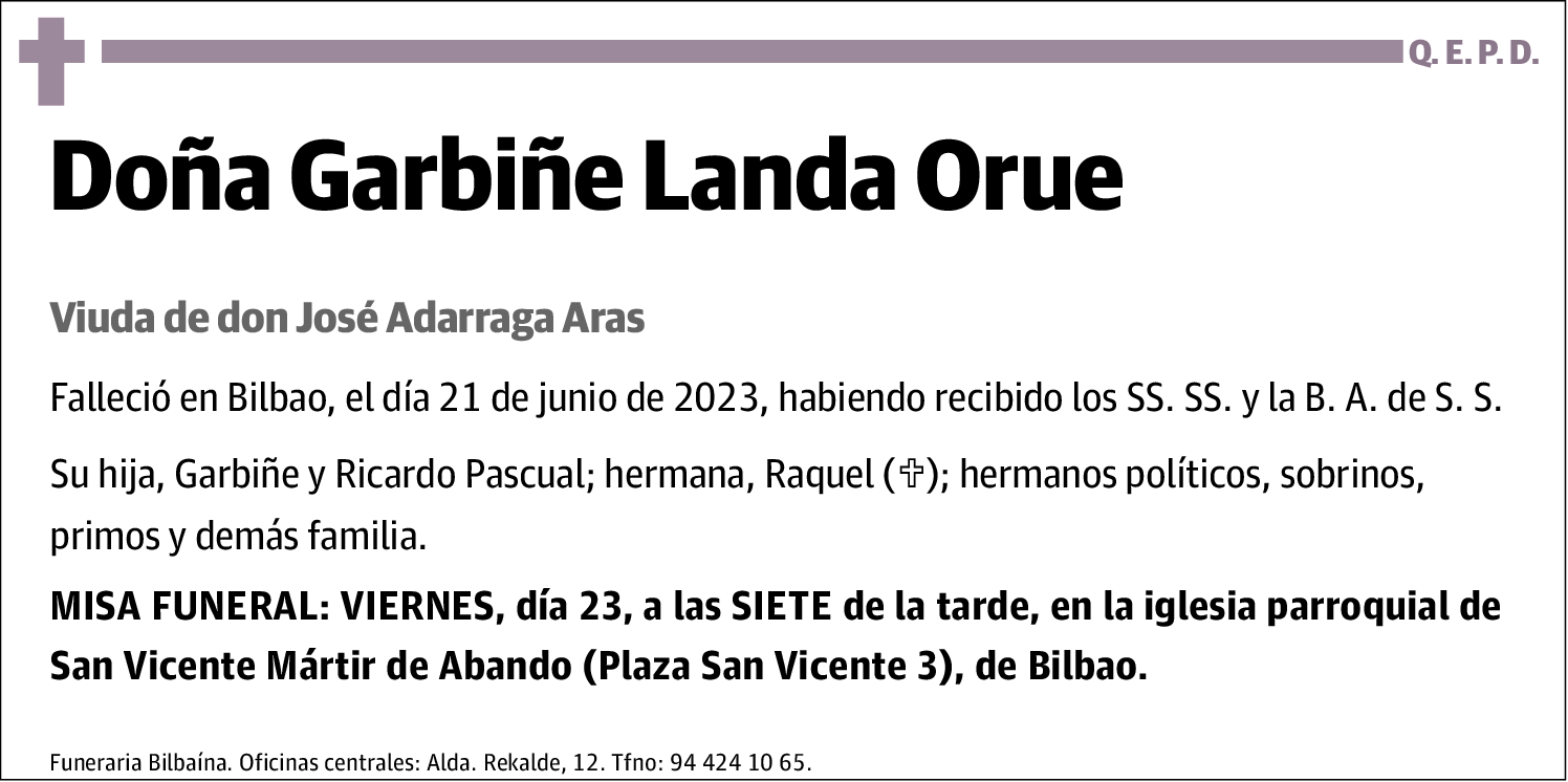 Garbiñe Landa Orue