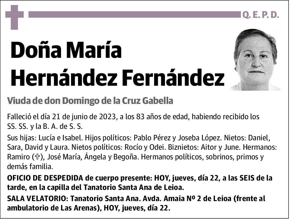 María Hernández Fernández