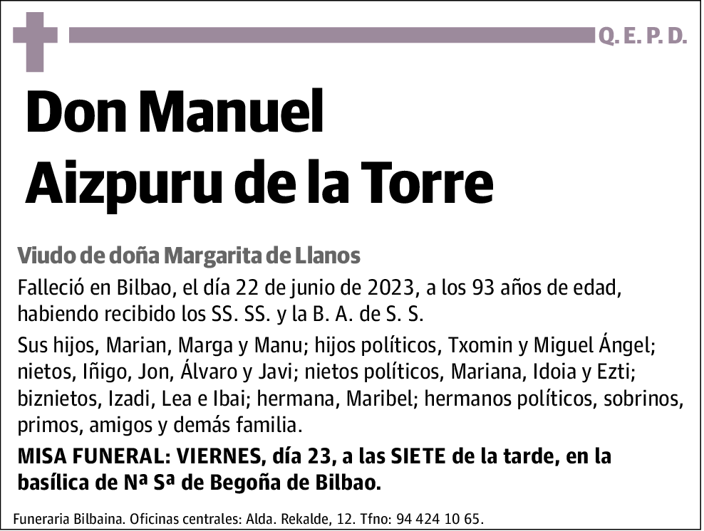 Manuel Aizpuru de la Torre