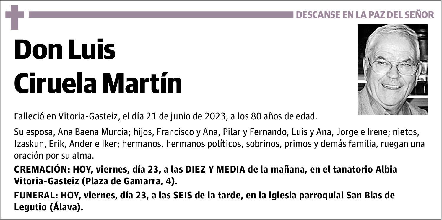Luis Ciruela Martín