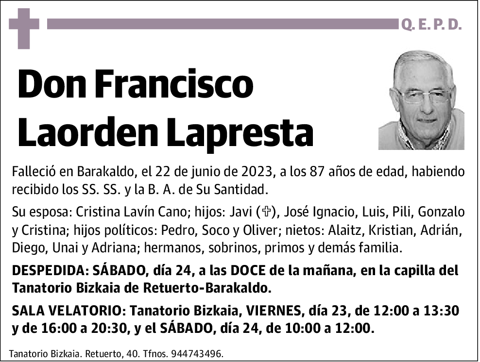 Francisco Laorden Lapresta