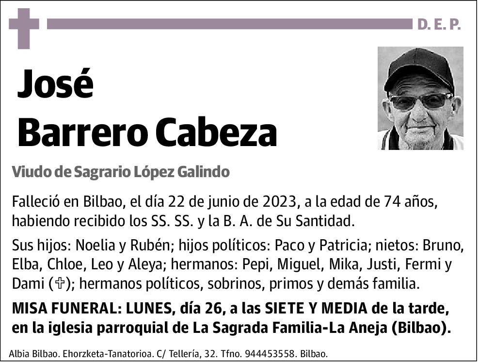 José Barrero Cabeza