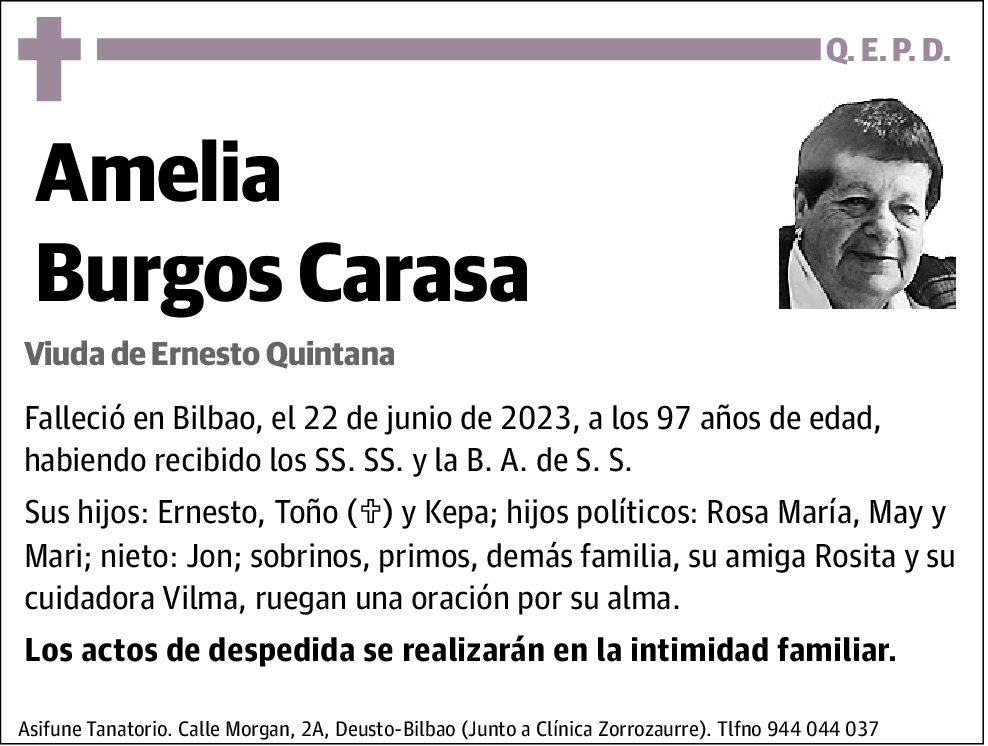 Amelia Burgos Carasa