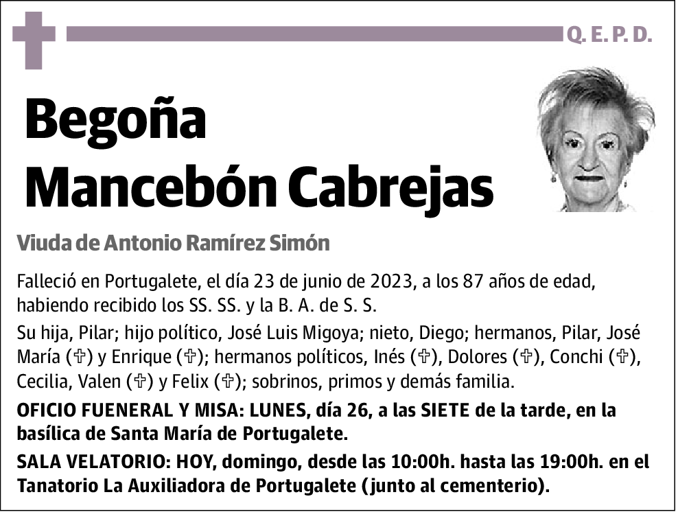 Begoña Mancebón Cabrejas