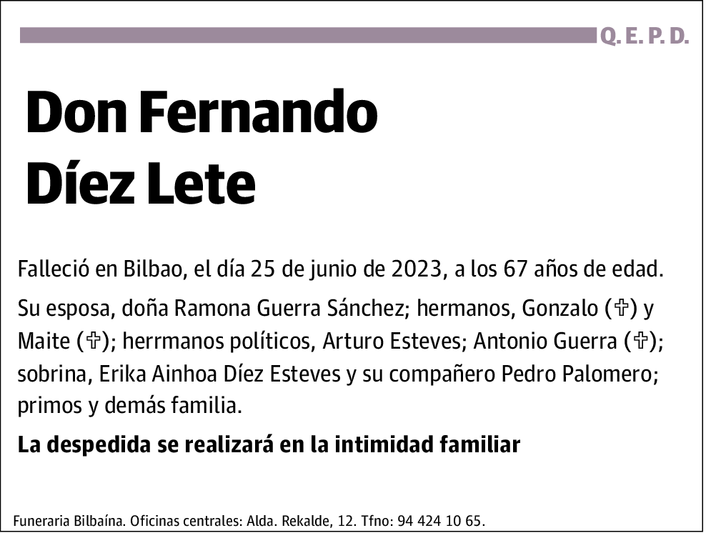 Fernando Díez Lete