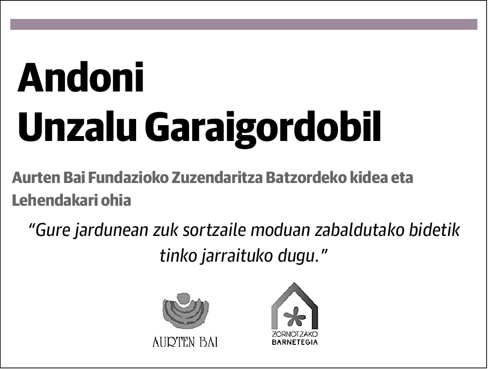 Andoni Unzalu Garaigordobil