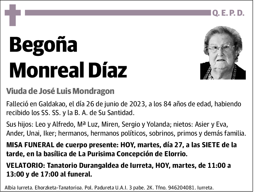 Begoña Monreal Díaz