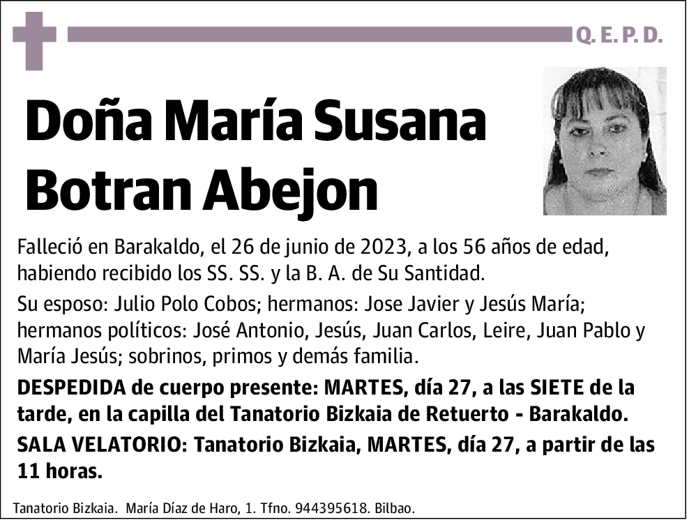 María Susana Botran Abejón