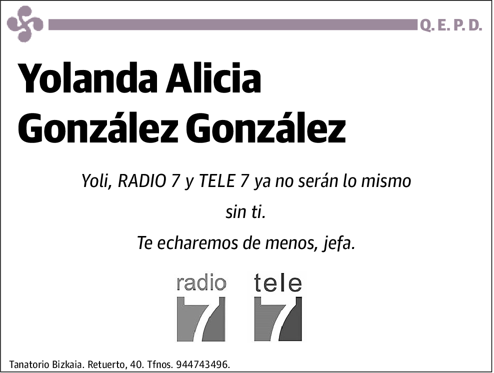 Yolanda Alicia González González