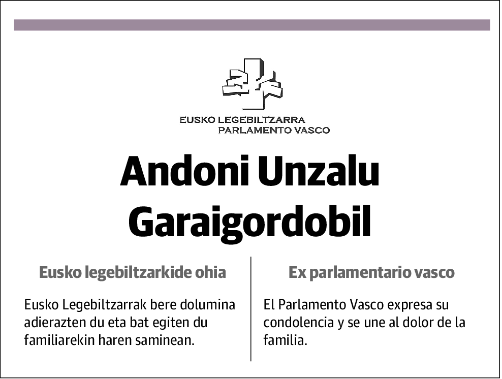 Andoni Unzalu Garaigordobil