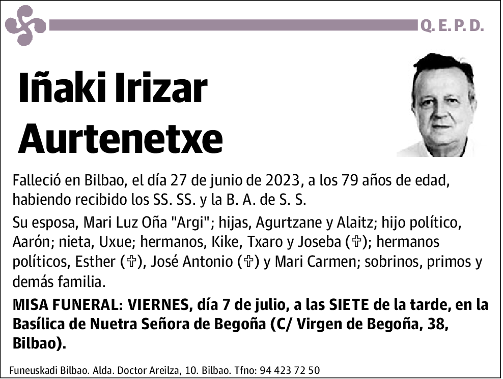 Iñaki Irizar Aurtenetxe