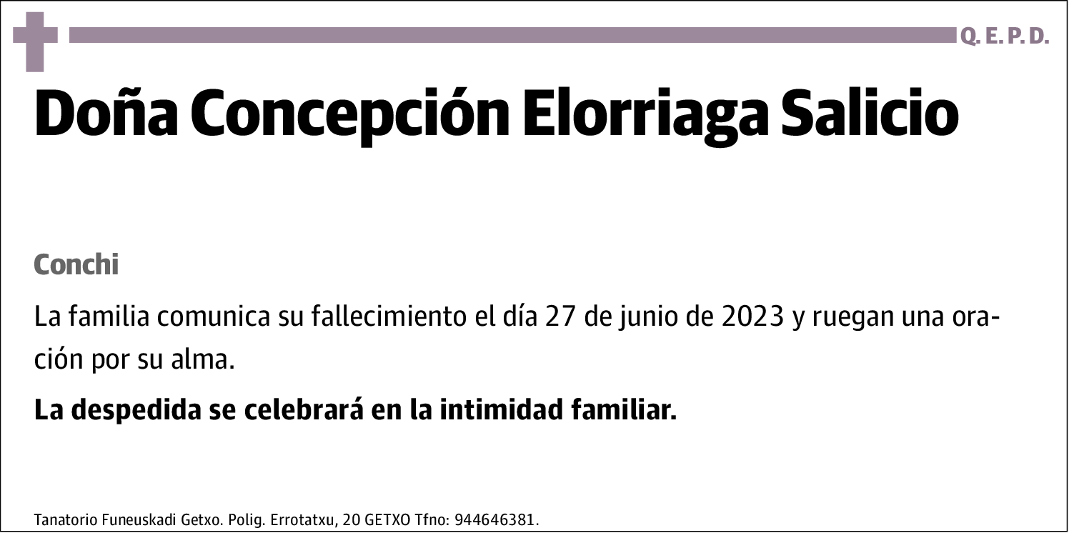 Concepción Elorriaga Salicio