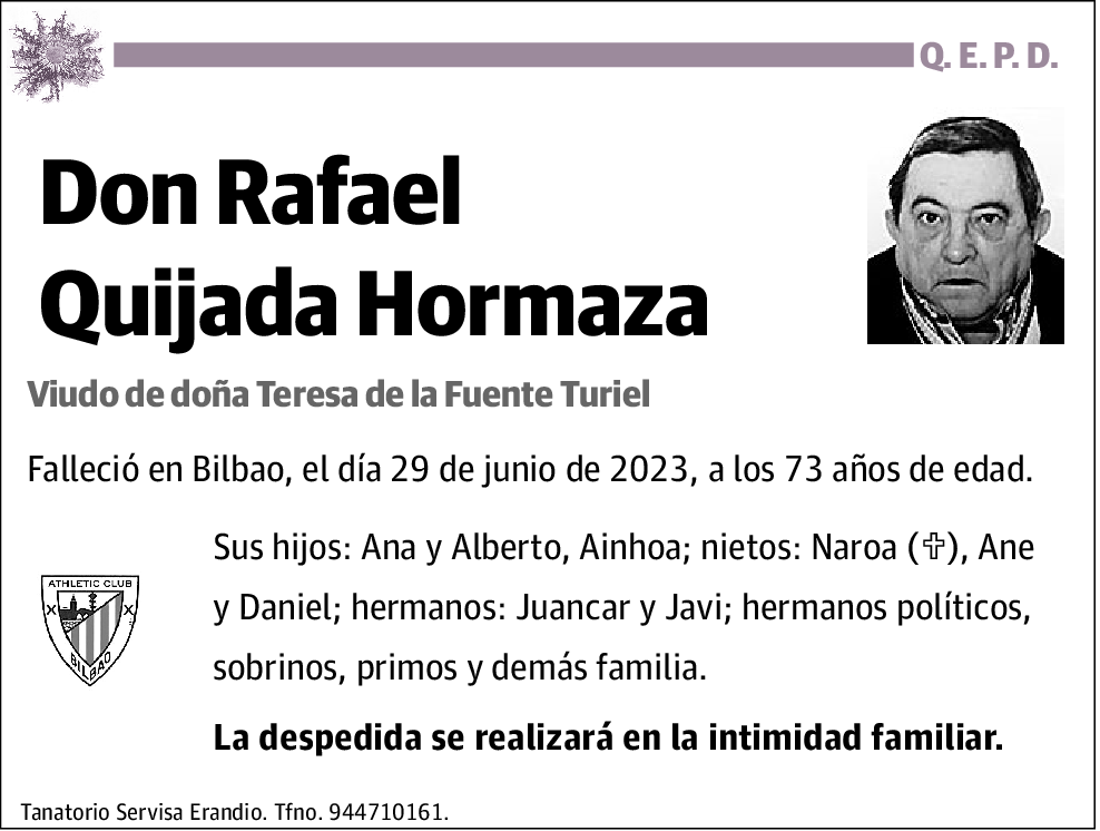 Rafael Quijada Hormaza