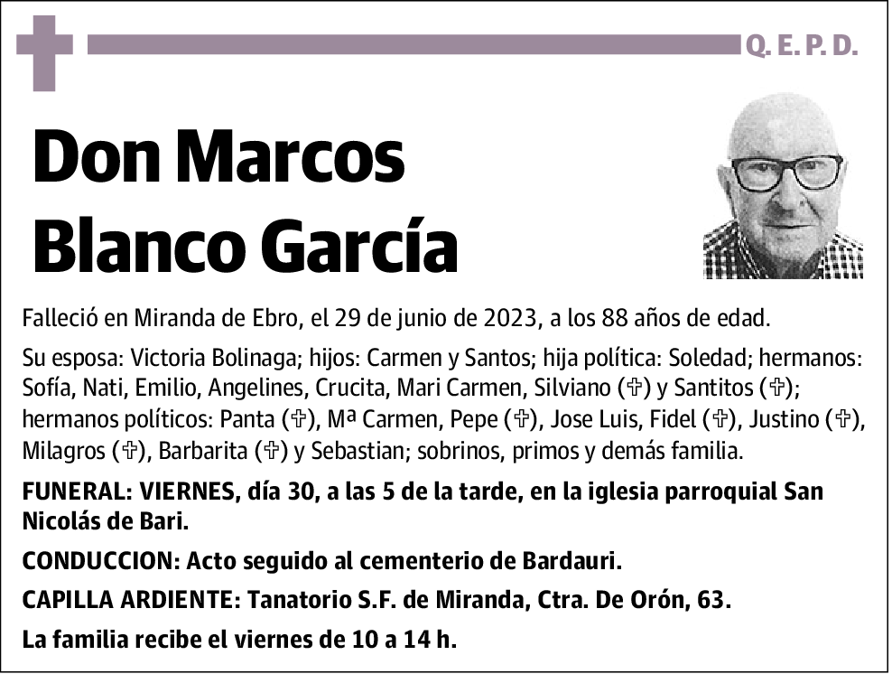 Blanco García Marcos