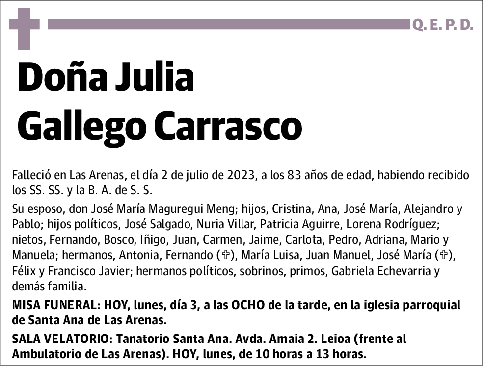 Julia Gallego Carrasco