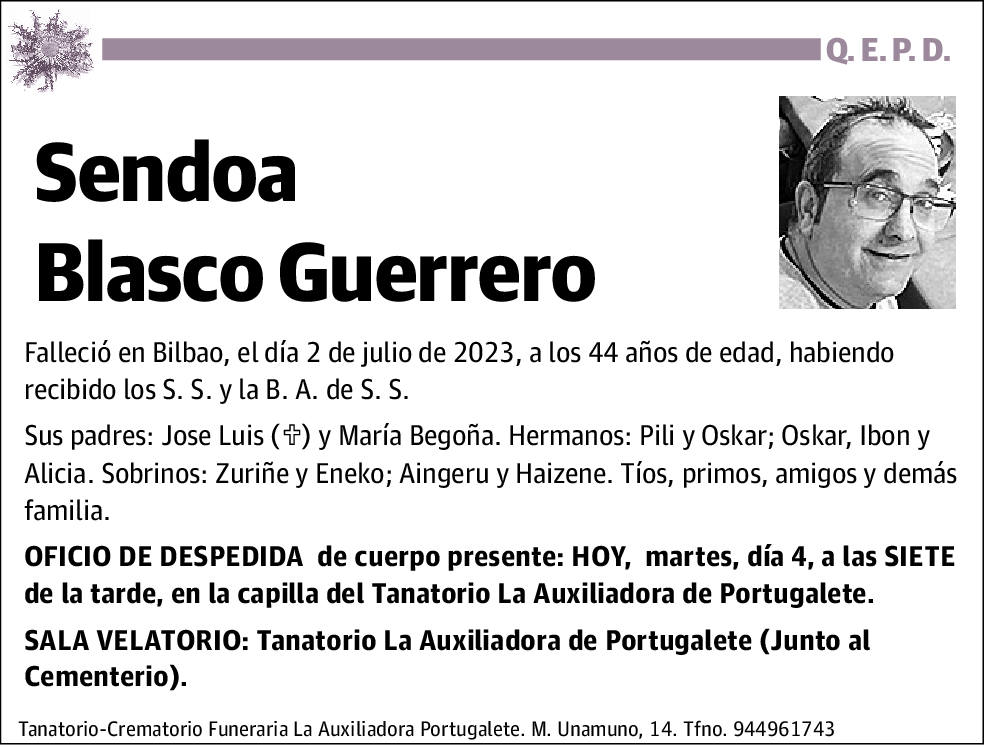 Sendoa Blasco Guerrero