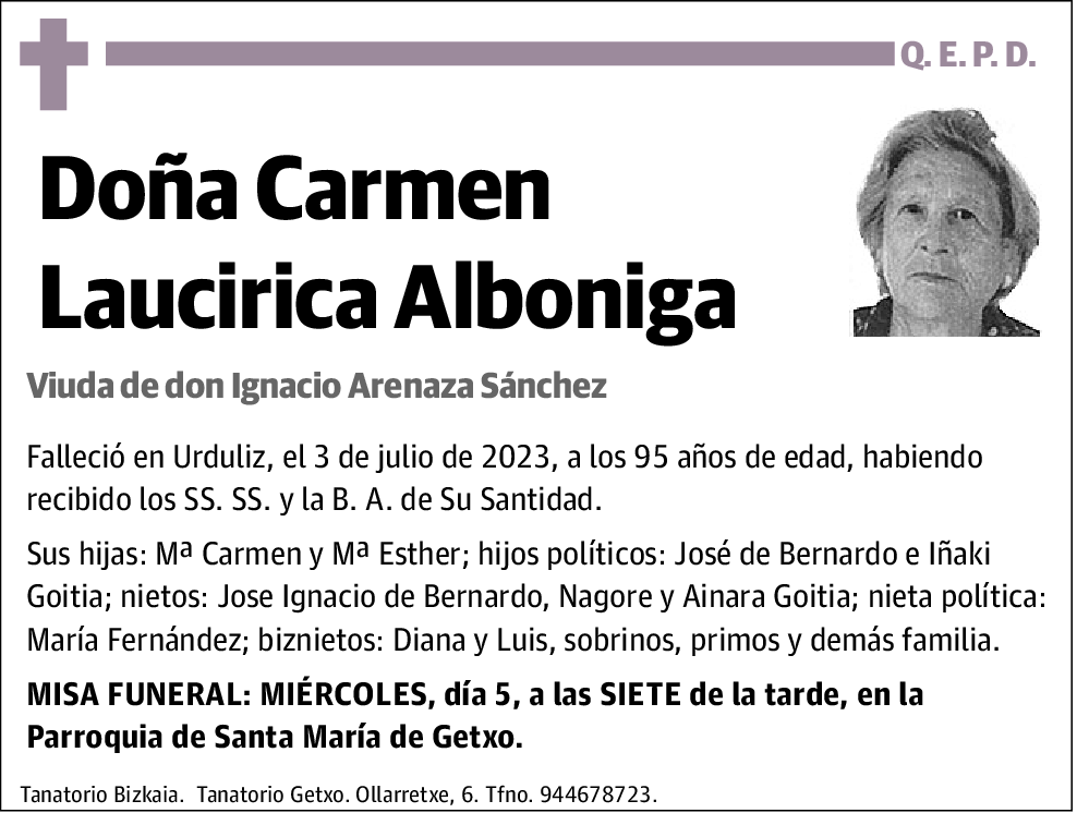 Carmen Laucirica Alboniga