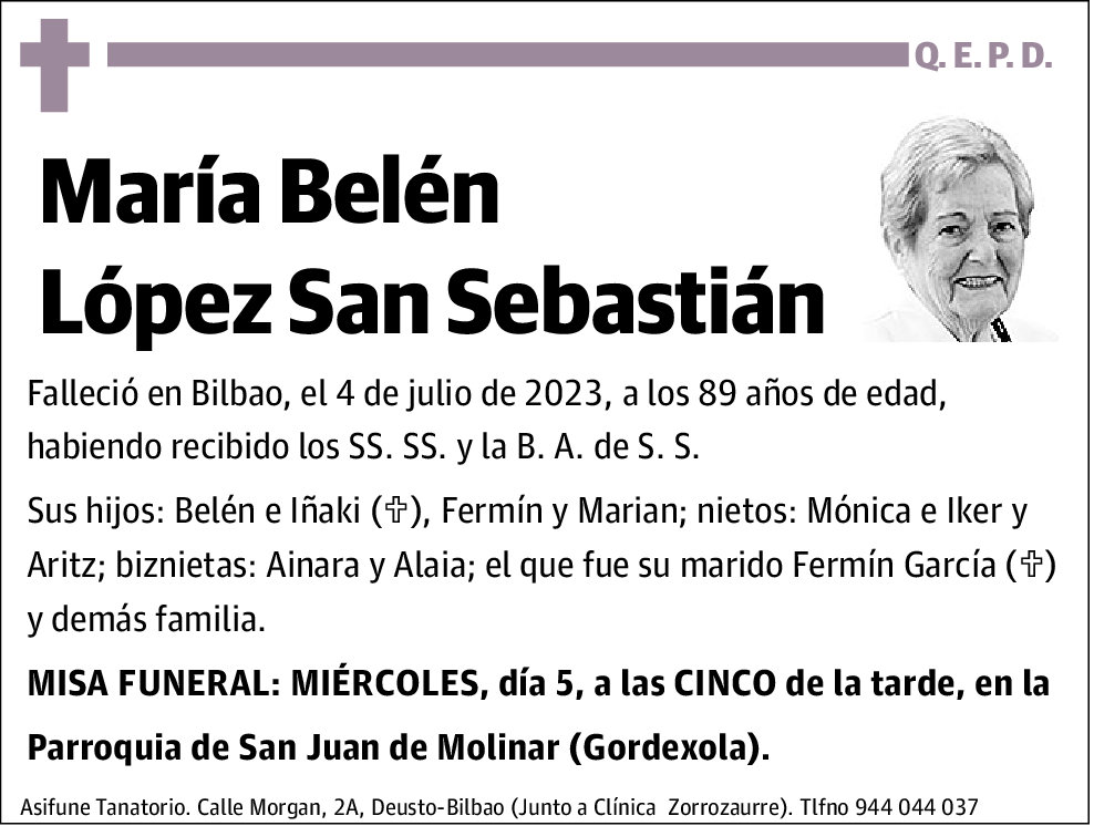 María Belén López San Sebastián