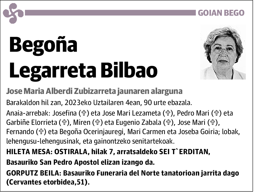 Begoña Legarreta Bilbao