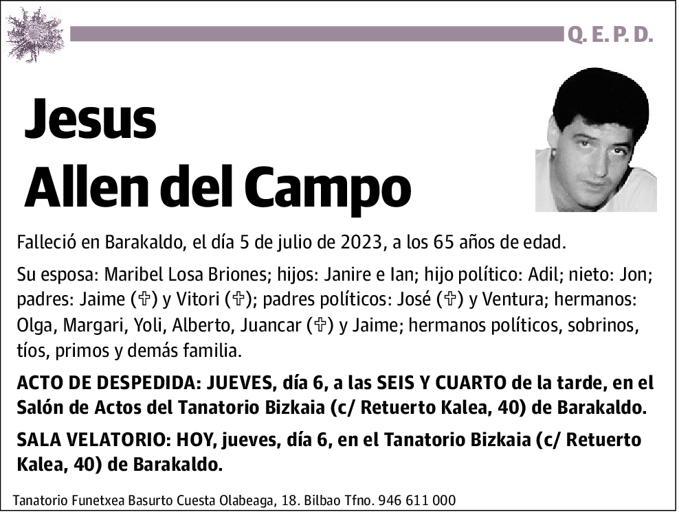 Jesus Allen del Campo