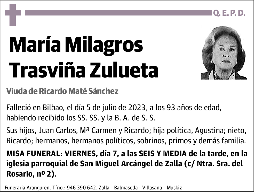 María Milagros Trasviña Zulueta