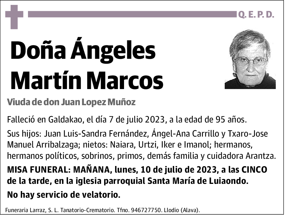 Angeles Martin Marcos