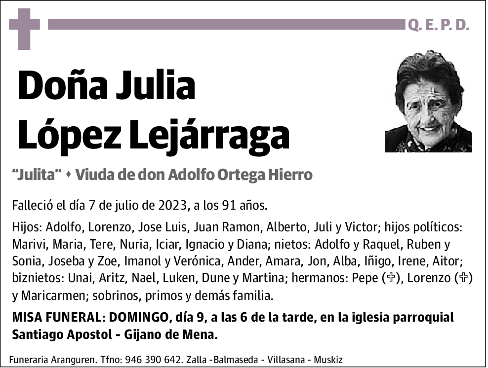 Julia López Lejárraga