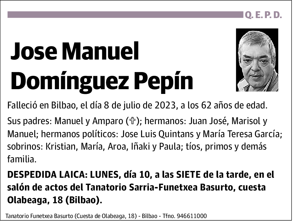 Jose Manuel Dominguez Pepin