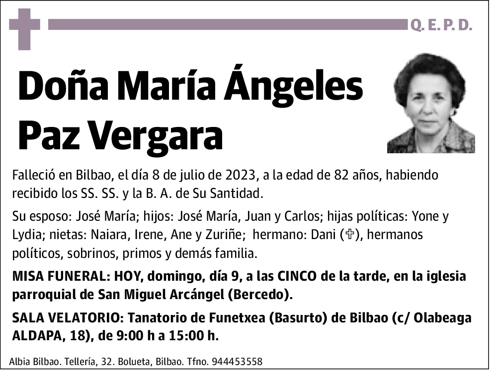 María Ángeles Paz Vergara