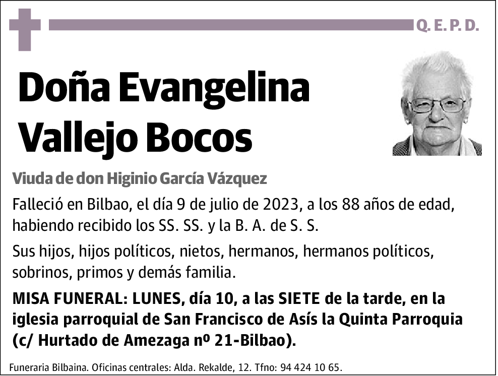 Evangelina Vallejo Bocos