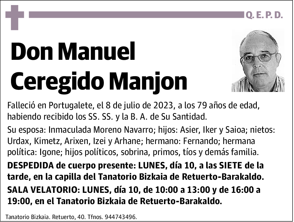 Manuel Ceregido Manjon