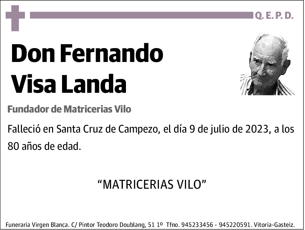 Fernando Visa Landa