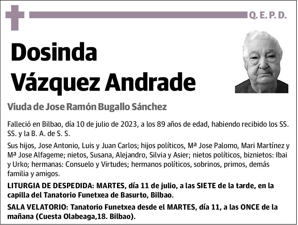 Dosinda Vázquez Andrade