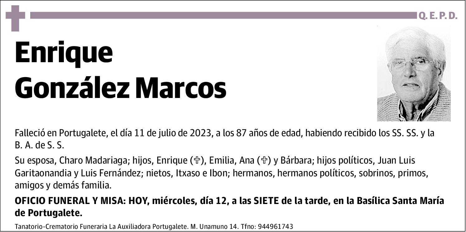 Enrique González Marcos