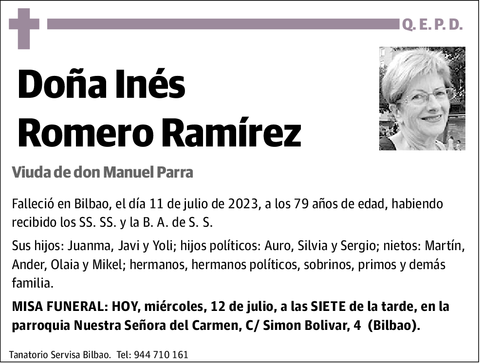 Inés Romero Ramírez