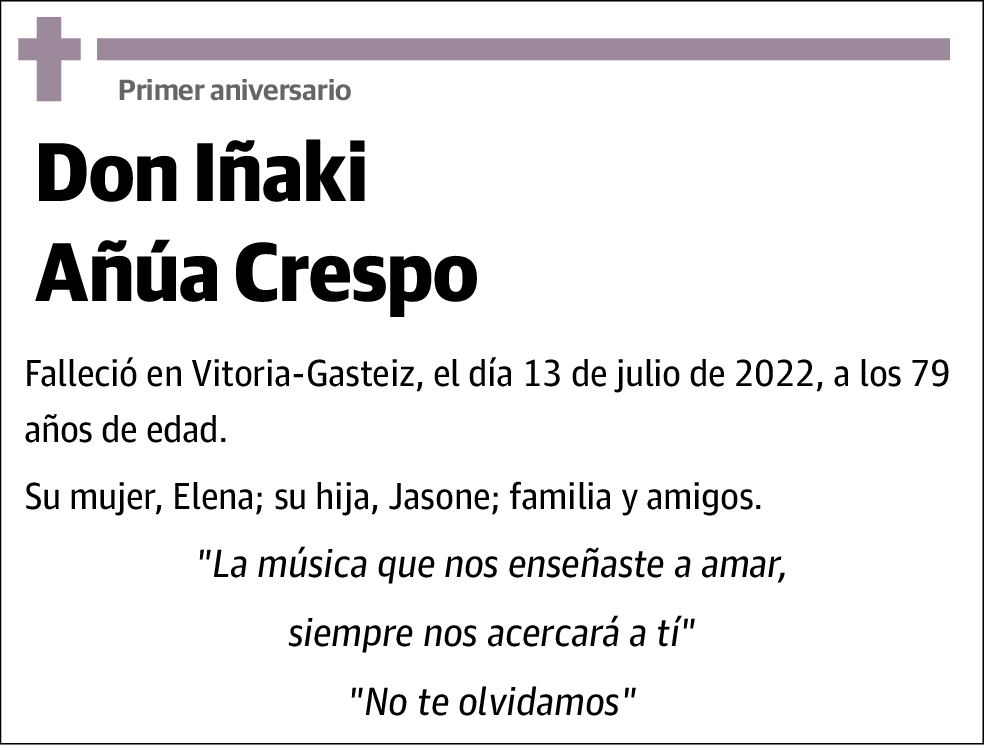 Iñaki Añua Crespo