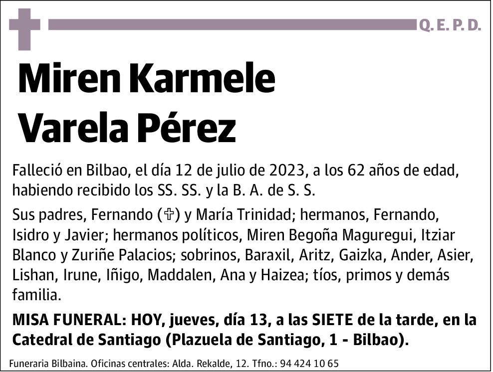 Miren Karmele Varela Pérez