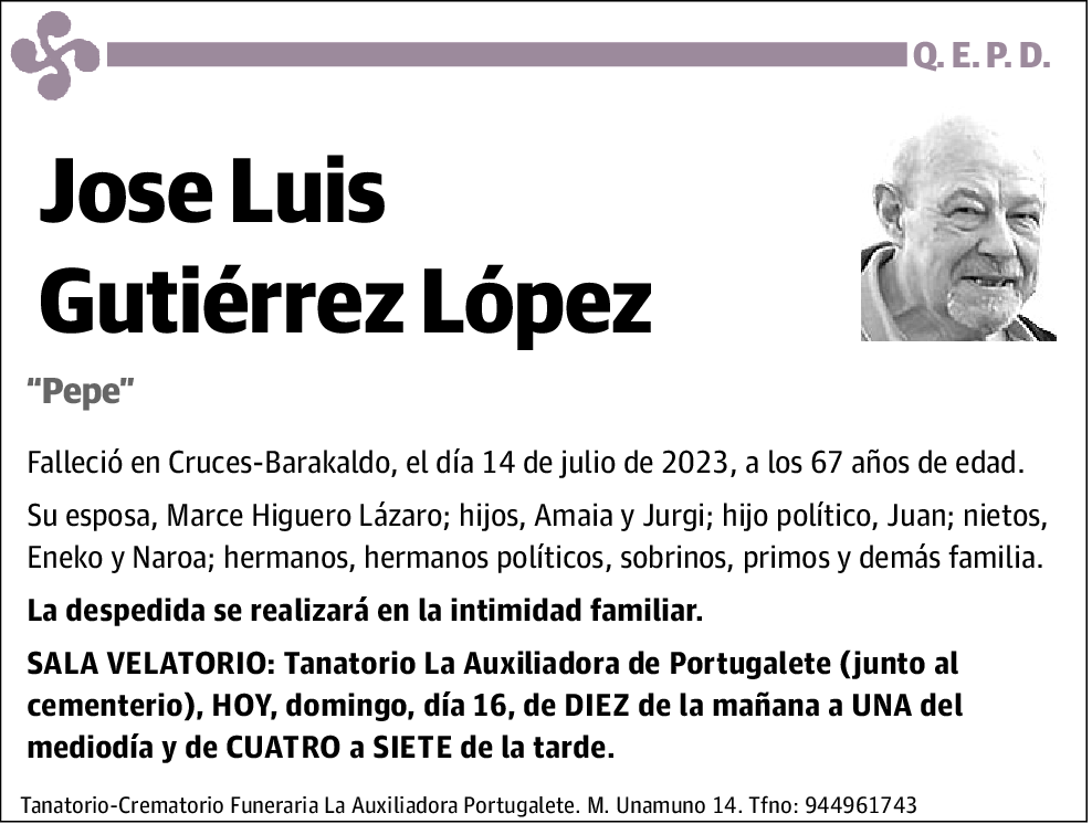 Jose Luis Gutiérrez López