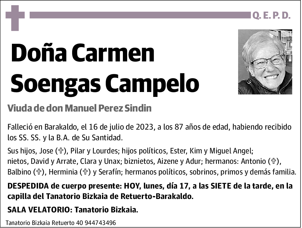 Carmen Soengas Campelo