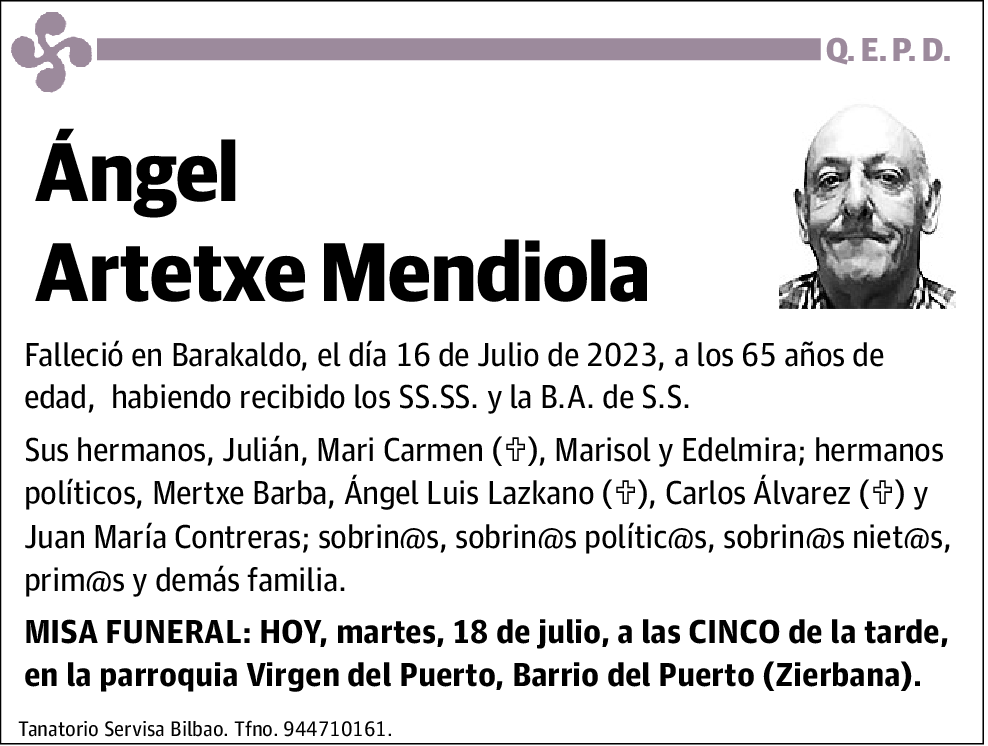 Ángel Artetxe Mendiola
